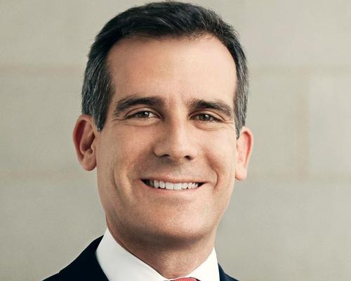 Mayor Eric Garcetti said the IOC could have 'complete confidence' that LA residents would welcome the Games