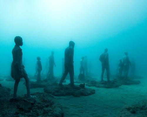 The exhibition explores political issues including climate change and migration / Jason deCairnes Taylor