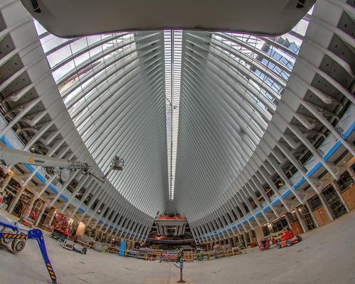 Calatrava said the Oculus 'provides New York City with a kind of public space it has not previously enjoyed' / Port Authority of New York and New Jersey