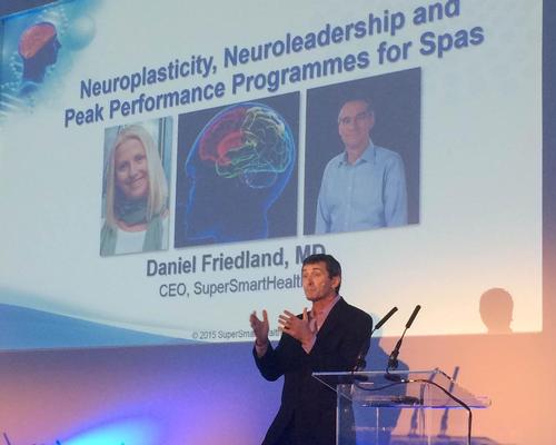 Friedland addressed an audience of spa professionals this week at the Professional Spa and Wellness Conference