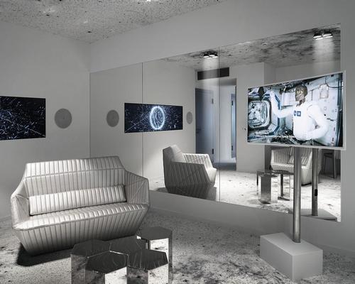 According to the hotel: 'The idea behind this is to immerse guests or ‘crew members’ in the atmosphere of a space station' / Michael Najjar 