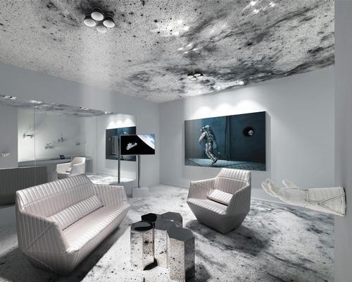 The suite's highly-detailed interiors are designed to make those who stay feel like they are embarking on an intergalactic journey
/ Michael Najjar 