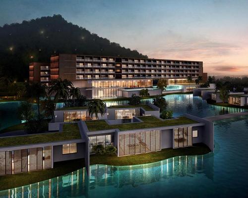 The Dusit Thani Wellness Resort Suzhou SND, Jiangsu will include more than 30 indoor and outdoor natural hot springs pools, as well as oxygen rooms, infrared cabins and salt saunas