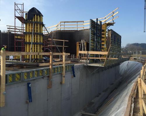 Construction is underway, with completion expected by the end of 2016 / Coop Himmelb(l)au