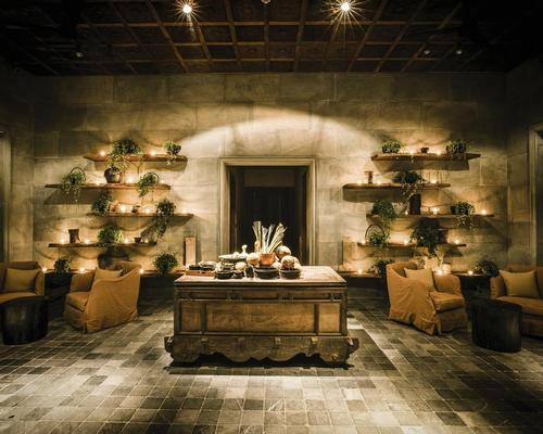 Phum Baitang's spa temple won the award for best spa and wellness design / Asia Hotel Design Awards
