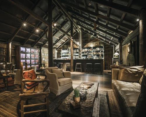 The Cigar & Cocktail Bar @ Phum Baitang won in the bar design category / Asia Hotel Design Awards