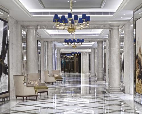 The VIP Function Room at The Ritz-Carlton Macau Hirsch Bedner Associates won Best Event Space / Asia Hotel Design Awards