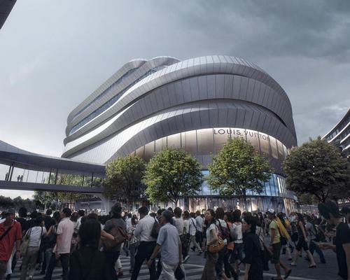 The Hongqiao World Centre, which opens in 2016, will be a major mixed-use leisure complex for Shanghai
/ Aedas