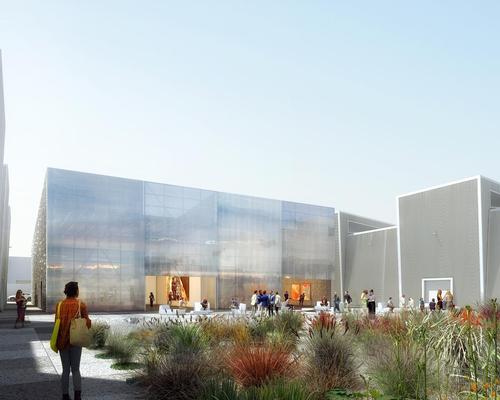OMA will address the need for a centrally located space with a 1,000sq m renovation of four warehouses / OMA