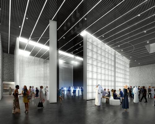 The design reflects the required diversity of the programme by introducing huge pivoting and sliding walls that allow for many possible configurations of the floorspace / OMA