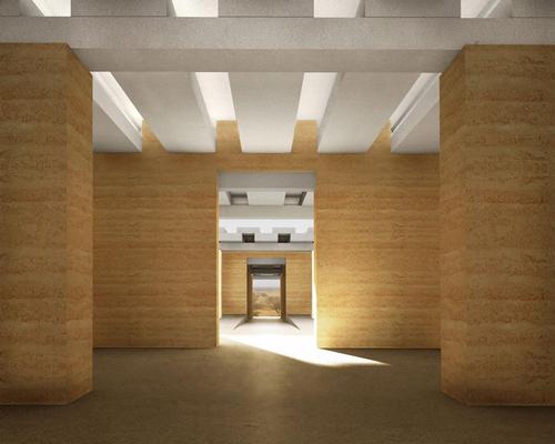 Chipperfield’s Naqa Site Museum is designed to protect part of an archaeological site from sun, sandstorms, rain and looters while also serving as an exhibition hall / David Chipperfield Architects