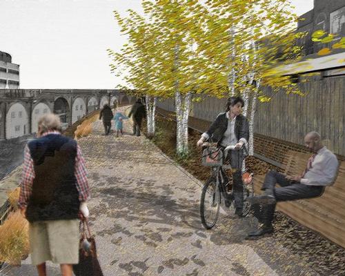 The project will also expand the cycling and pedestrian network between Brixton and the River Thames / Friends of Peckham Coal Line