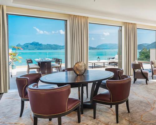 Bill Bensley and UK hospitality designers G.A. Design worked on the interiors / St Regis