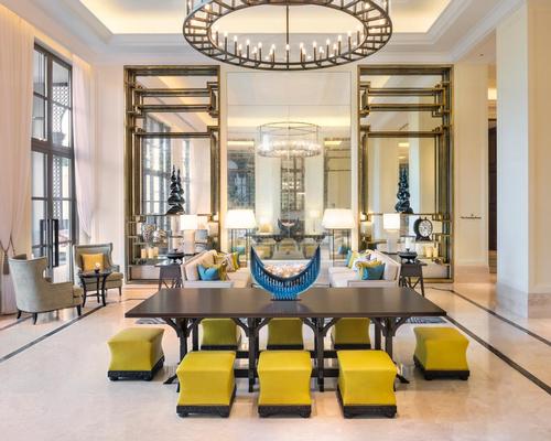 Comfortable lounges feature throughout the resort / St Regis