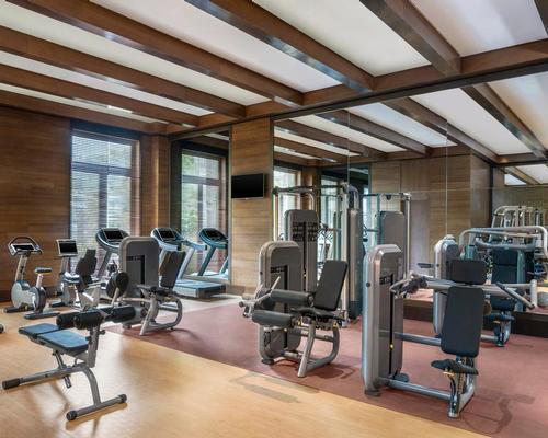 The resort includes a St. Regis Athletic Club / St Regis