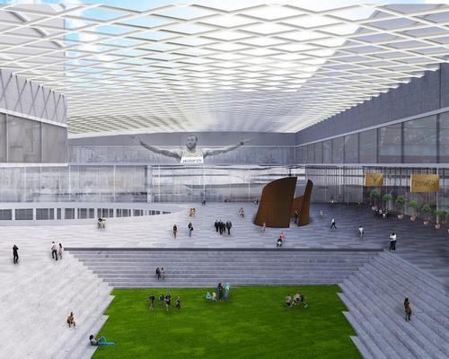 The complex is being designed as a sports, culture and leisure destination for the whole community / OMA