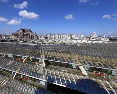 Explaining the design, Berger said: 'The shape, its spaces and its materialisation arise from a confrontation between the state of things and the emergence of new energy to Les Halles'
/ Francois Mori/AP/Press Association Image