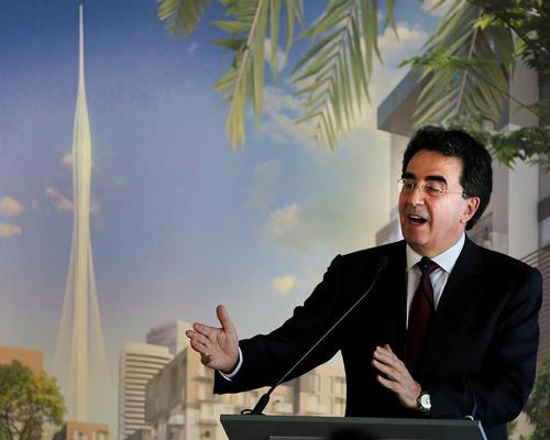 Santiago Calatrava has said The Tower will be 'a combination of geometry, mathematics and a deep sense of understanding of architecture in a most classical way' / AP Photo/Kamran Jebreili