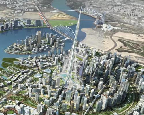 The Tower will be the crentrepiece of Emaar’s Dubai Creek Harbour development, a planned 6sq km mini-metropolis / Emaar Properties
