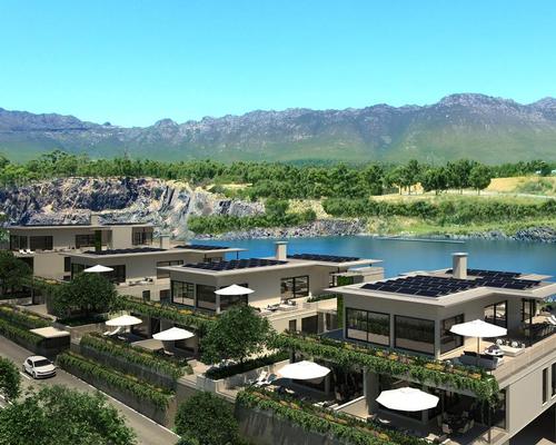 Wellness will be high on the agenda, with the outdoor design emphasising the planting of trees and greenery / Blue Rock