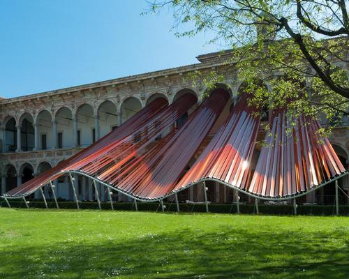 The installation will be on show throughout Milan Design Week / Moreno Maggi