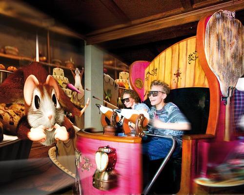 A ride and backstage tour of the “Maus au Chocolat” interactive dark ride by ETF and Alterface is included in the event