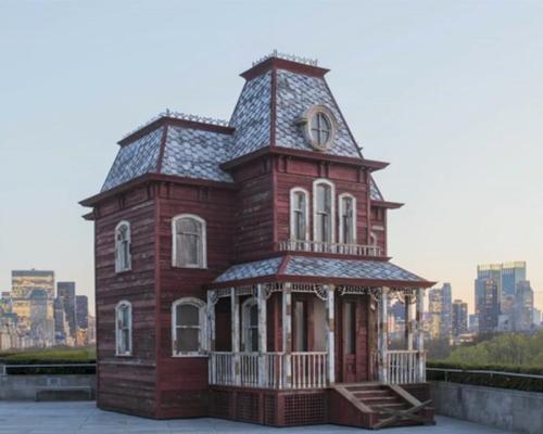 The installation, called Cornelia Parker, Transitional Object (PsychoBarn), will be displayed on the Met Museum's rooftop between 19 April-31 October 2016 / The Metropolitan Museum of Art