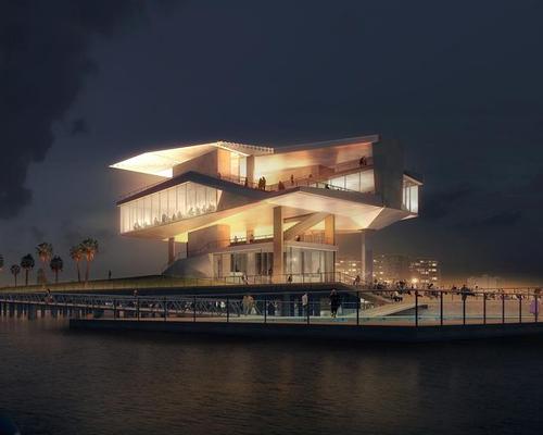 The pier will be illuminated at night, cementing its position as a local landmark / New St Pete Pier