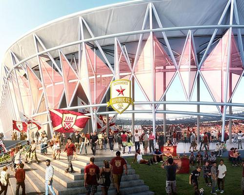 HNTB have designed the stadium to create a 'sense of community' for supporters