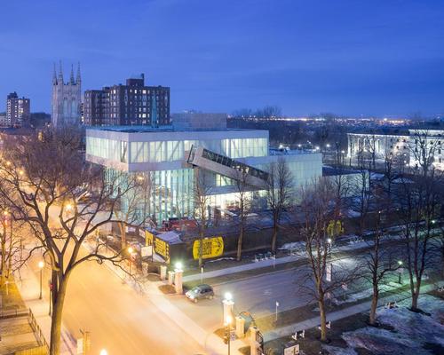 The Pierre Lassonde pavilion will increase exhibition space in the 83-year old Musée national des beaux-arts du Québec by 90 per cent
/ Iwan Baan