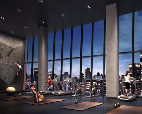 The complex will have a fitness centre and climbing wall / MARCH