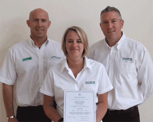 Technical Surfaces sets the benchmark for quality