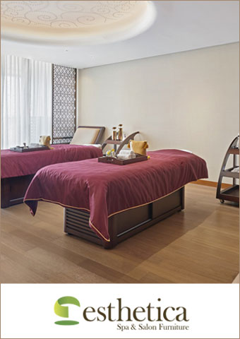 Esthetica Spa and Salon Furniture: Combining design innovation with aesthetic, Esthetica is a reputed manufacturer of spa furniture in India. Our products are crafted by the finest hands and meet international quality standards.