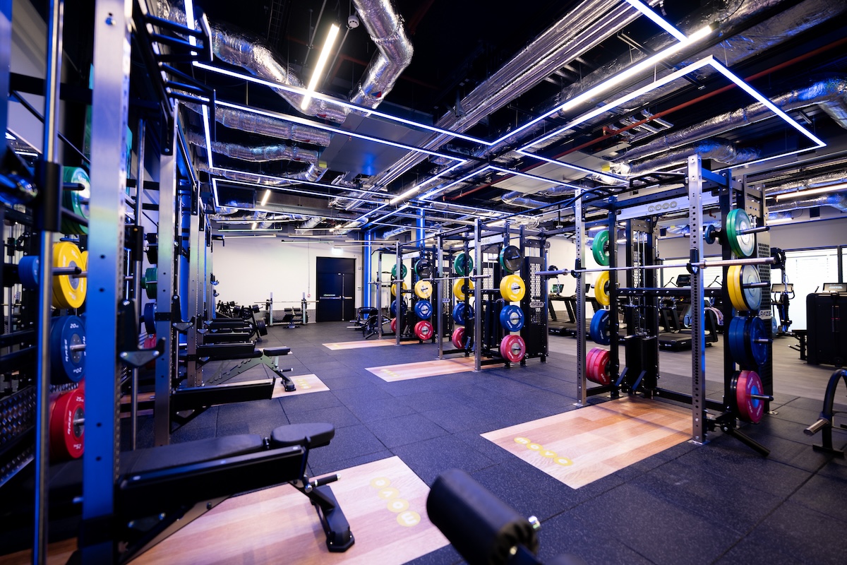 Canada Water Leisure Centre Weightlifting Zone / IndigoFitness