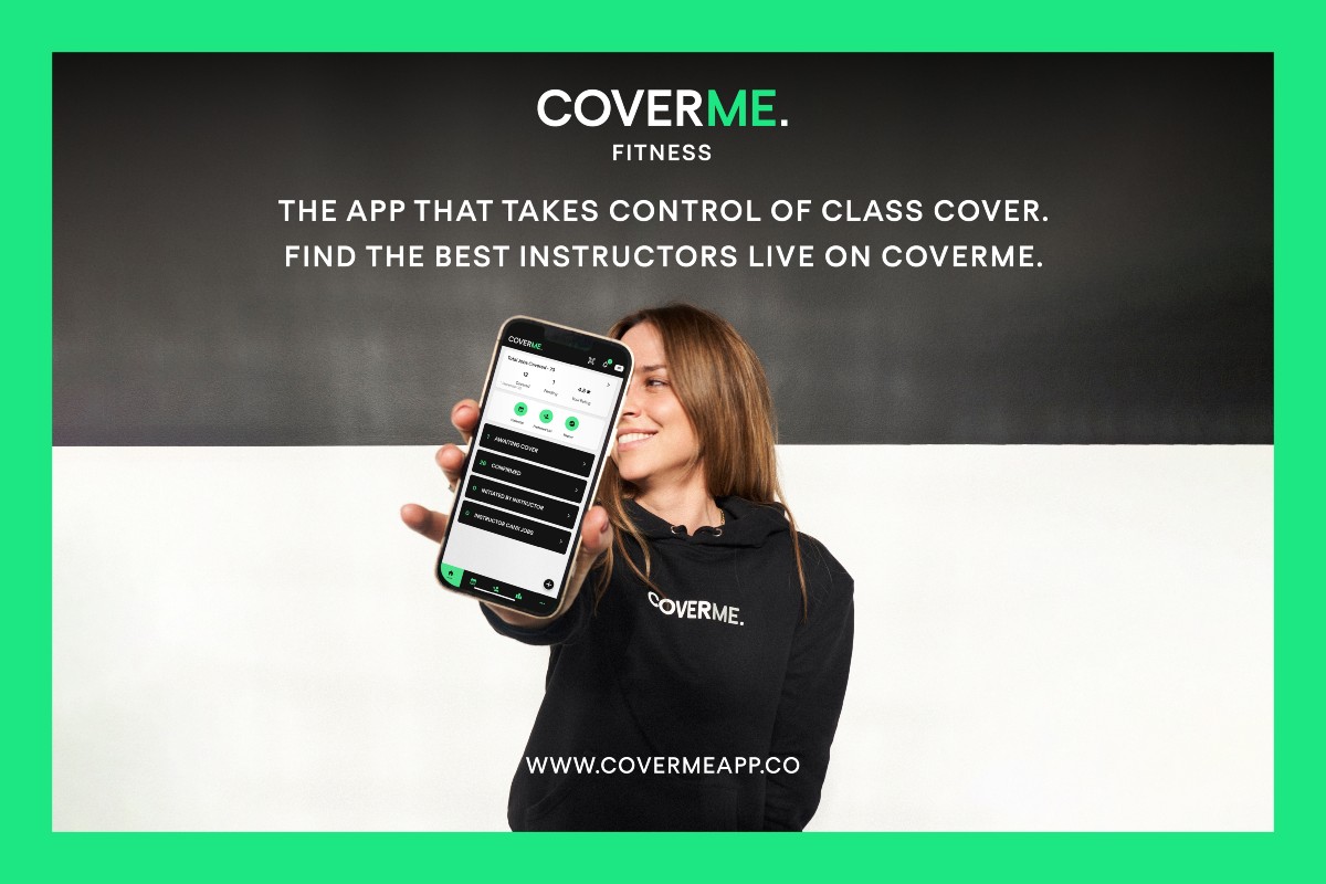 CoverMe is transforming group exercise class cover, matching instructors with gyms across the UK