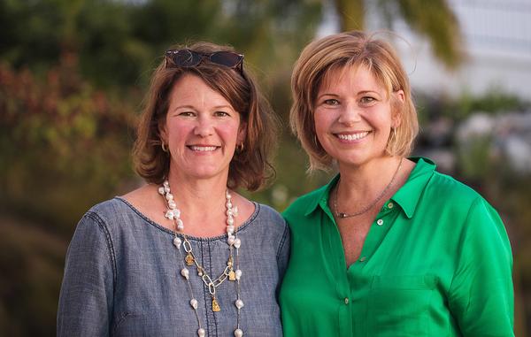 Roche (left) and Baker (right) want to expand GSN to the UK, Mexico and Costa Rica