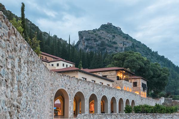 Euphoria Retreat is nestled in the foothills of the ancient Mt Taygetus, overlooking pine forests / Photos of Euphoria: Giorgos Sfakianakis