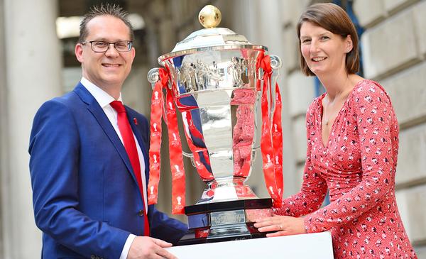 Dutton and UK Sport’s Esther Britten launch ‘Inspired by 2021’ in London