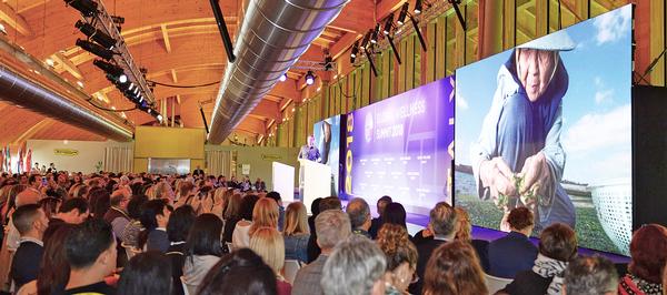It was a full house for Dan Buettner’s keynote on Blue Zones – areas in the world with the highest concentration of centenarians