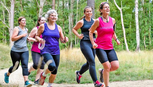 The Runnyhoneys are a running group based in Bordon / © mike ellis/nhs england