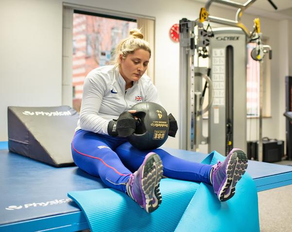 Core strength is essential for stability during fast-paced matches