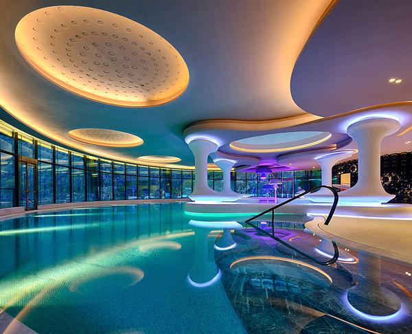 The resort is an hour away from Shanghai and has been created as a “tranquil, luxurious fantasy world” 