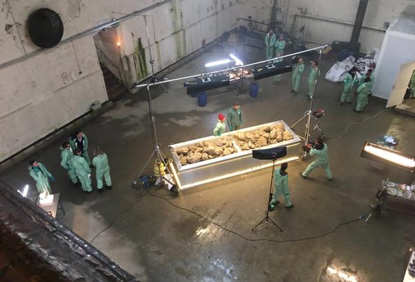 The team at the University of Aberystwyth analysed the makeup of the London fatberg / PHOTO: SHUTTERSTOCK/University of Aberystwyth