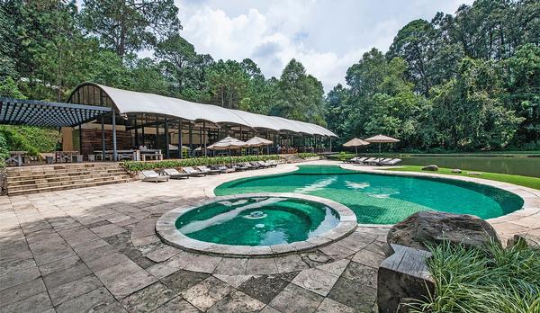 Set in a secluded forest area, the spa invites guests to unwind in nature and ‘disconnect to reconnect’