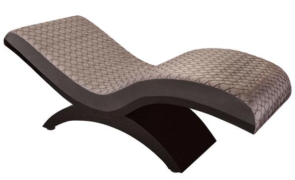 Paris found inspiration for the zero-gravity Ella Wave Lounger – which features a gentle rocking motion – while surfing at his home in California