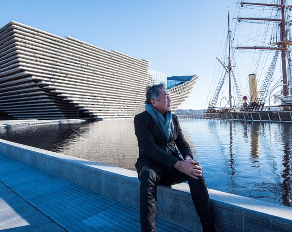 Kuma won the competition to design the V&A’s Dundee outpost in 2010
