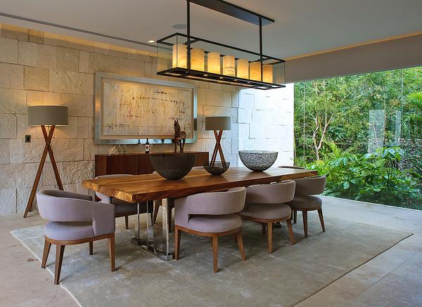 The entire site has been designed to embrace the encroaching jungle;