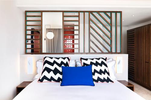 Because the brand is committed to doing things differently, it brought on Walala – an artist rather than an interior designer – to create the interiors