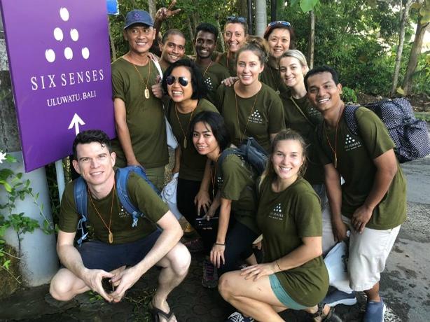Twenty-two sustainability managers, community liaisons, spa leaders and gardeners joined Six Senses vice president of sustainability Jeff Smith for three interactive and educational days at The Kul Kul Farm in Ubud / 