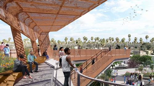 Zena Howard and Gabrielle Bullock of Perkins + Will are serving as the project's design leaders. / Courtesy of Destination Crenshaw